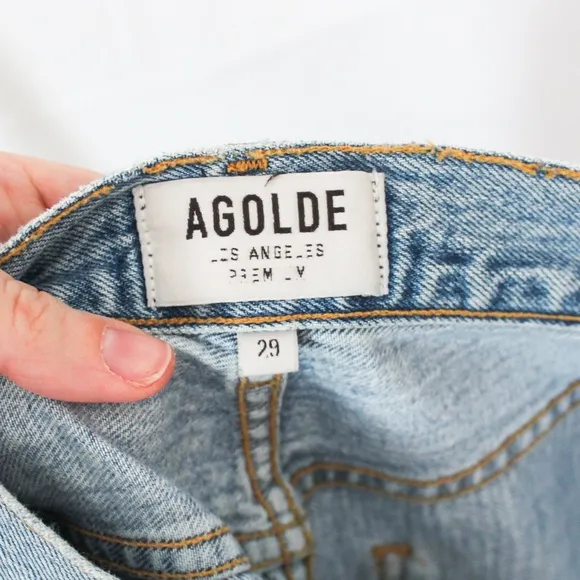 AGOLDE 90'S Pinch Waist High Rise Straight Jean 29