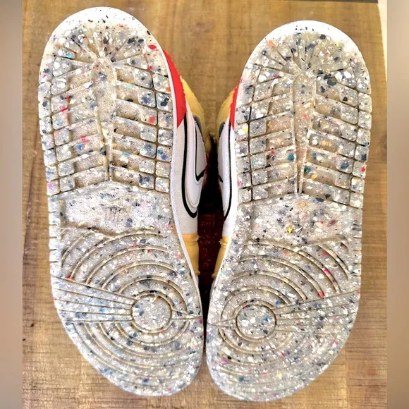 Air Jordan 1 Mid SE Multi-Color Canvas GS