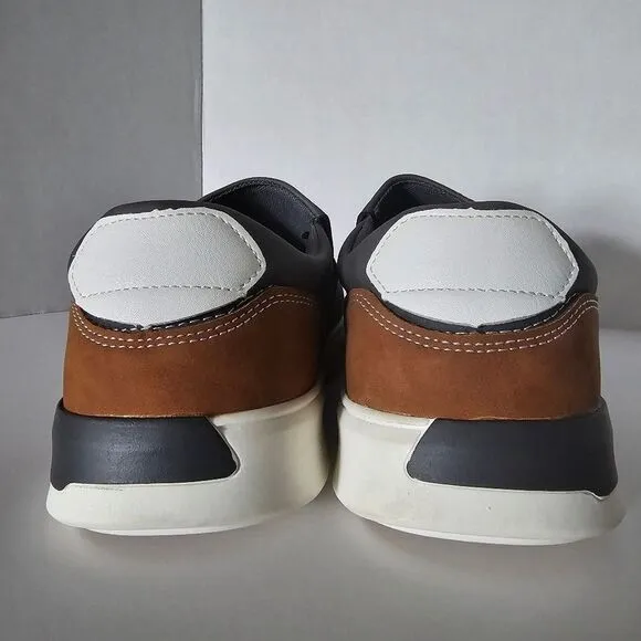 Alberto Fellini Men's Tony Grey Loafers Size 9
