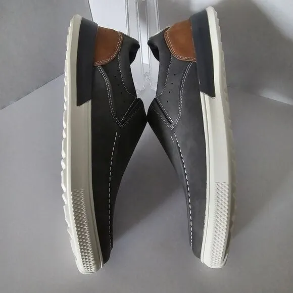 Alberto Fellini Men's Tony Grey Loafers Size 9