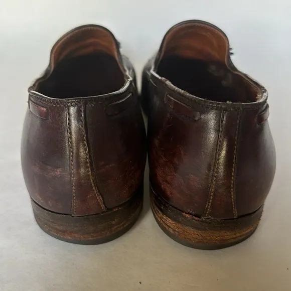 ALDEN Men’s Loafers Slip On Tassles 3H03 025 5 663 $400 EUC