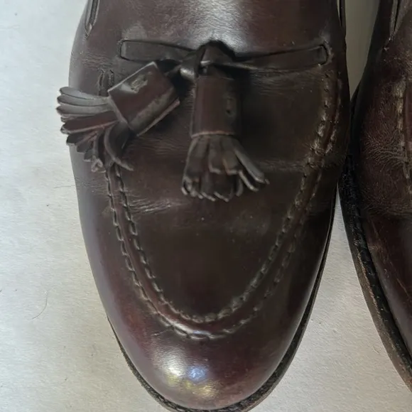 ALDEN Men’s Loafers Slip On Tassles 3H03 025 5 663 $400 EUC