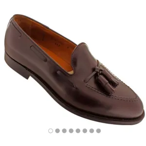 ALDEN Men’s Loafers Slip On Tassles 3H03 025 5 663 $400 EUC