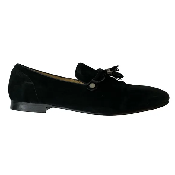 ALDO Black Mccrery Suede Tassel Loafers Size 11 Worn Once