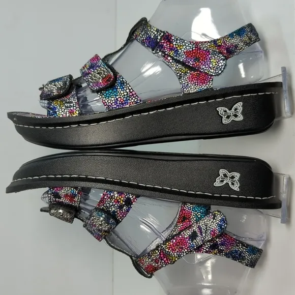 Alegria Kleo pebble Decorativ sandals womans size 8-8.5 EU 38