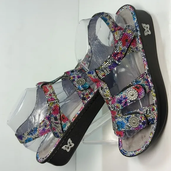Alegria Kleo pebble Decorativ sandals womans size 8-8.5 EU 38