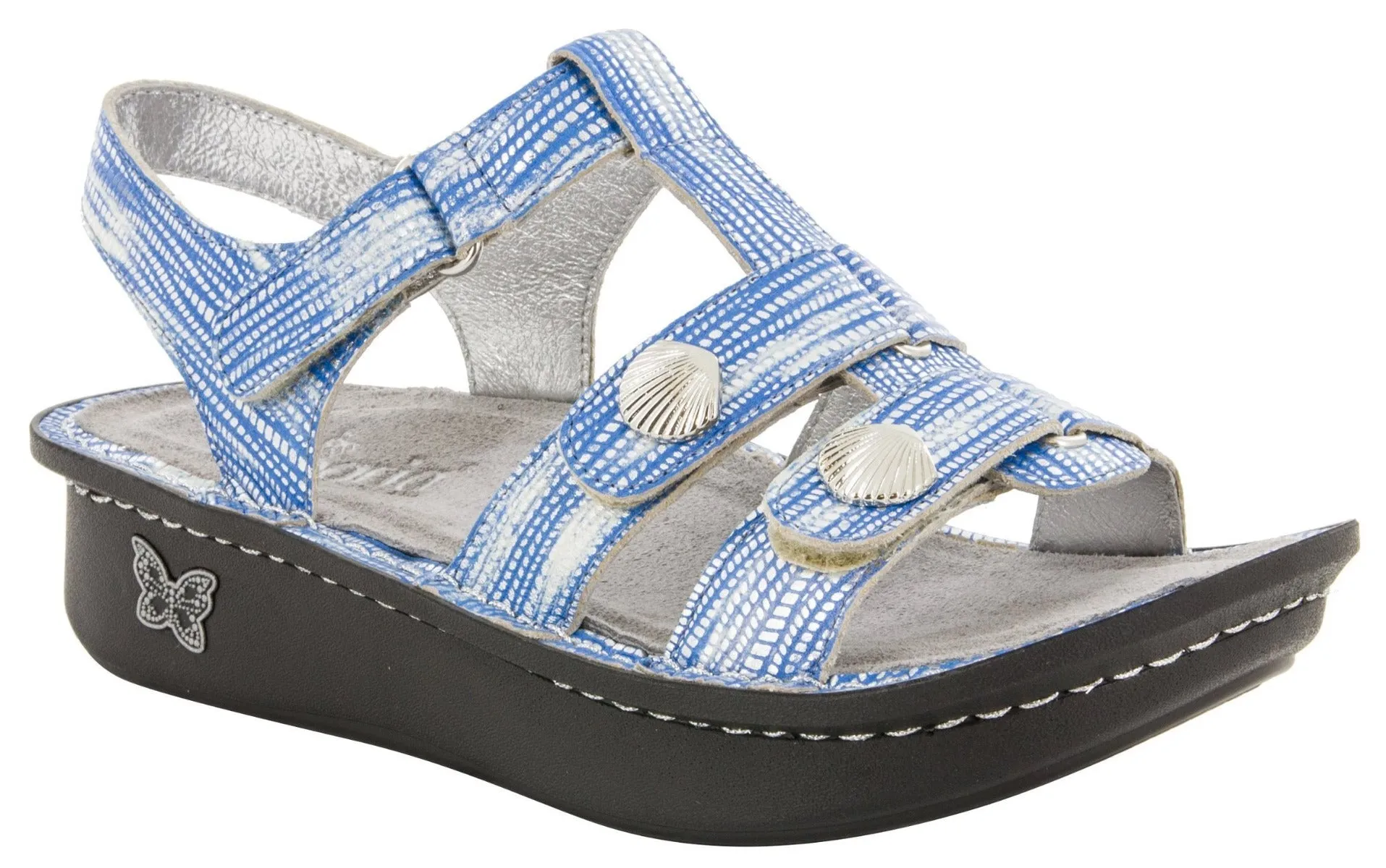 Alegria Kleo Wrapture Blues Adjustable Straps Slip Resistant Comfort Womens Sandals KLE-841