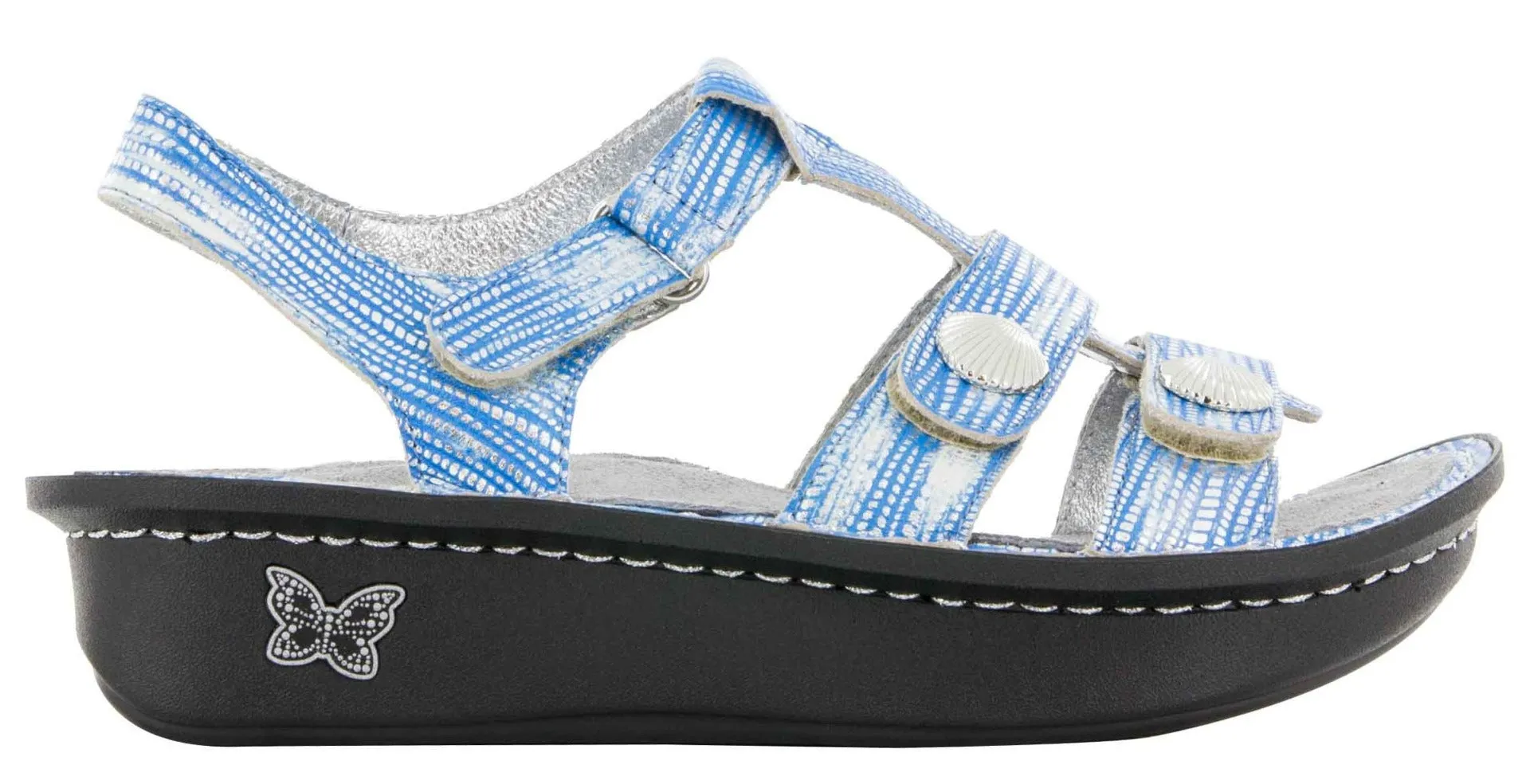 Alegria Kleo Wrapture Blues Adjustable Straps Slip Resistant Comfort Womens Sandals KLE-841