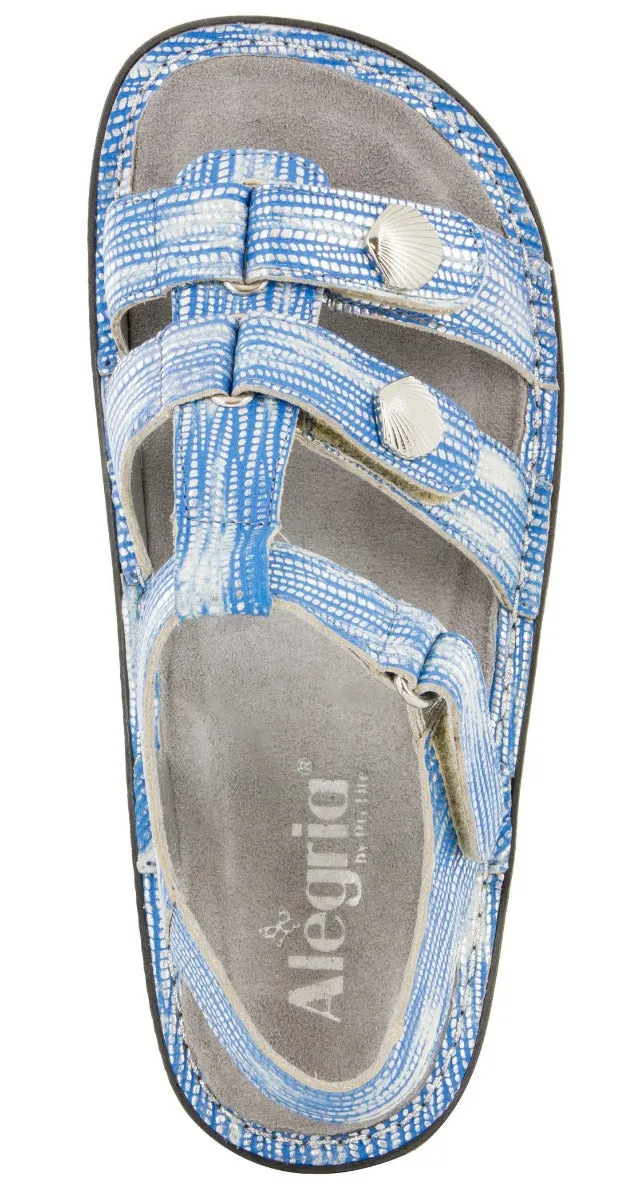 Alegria Kleo Wrapture Blues Adjustable Straps Slip Resistant Comfort Womens Sandals KLE-841