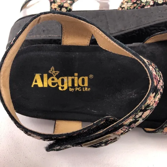 Alegria Maryn Earthy Bloom Strappy Sandals EUR 38