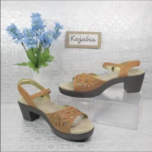 ALEGRIA Reese Tan Sandals Size 41