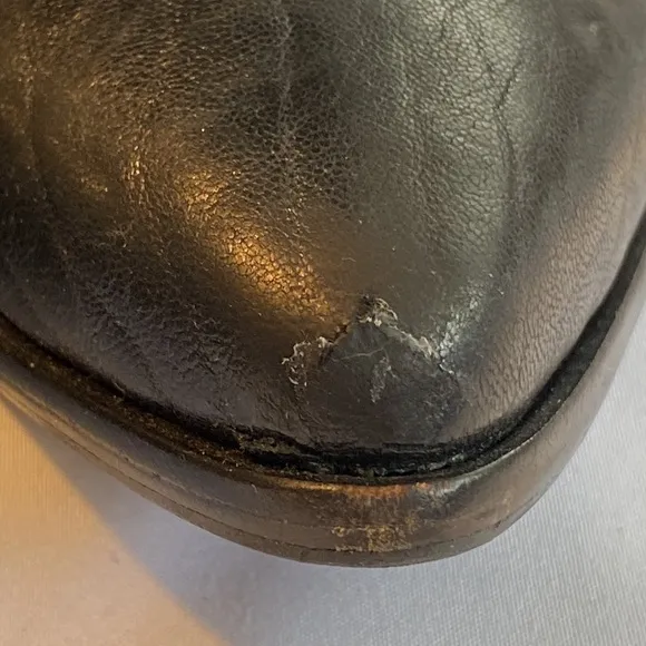 Alexander Wang Black Leather Riding Boots