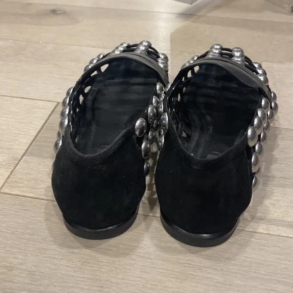 Alexander Wang studded flat loafers