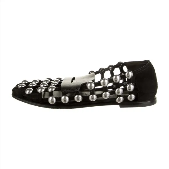 Alexander Wang studded flat loafers