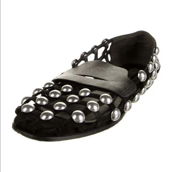 Alexander Wang studded flat loafers