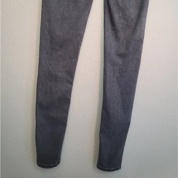 ALL SAINTS GRACE SKINNY SHAPING FIT WOMEN'S JEANS WASHED BLACK SIZE 26