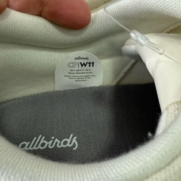 Allbirds Women’s Canvas Pacers Sneakers sz 11 NEW # bag 25-J