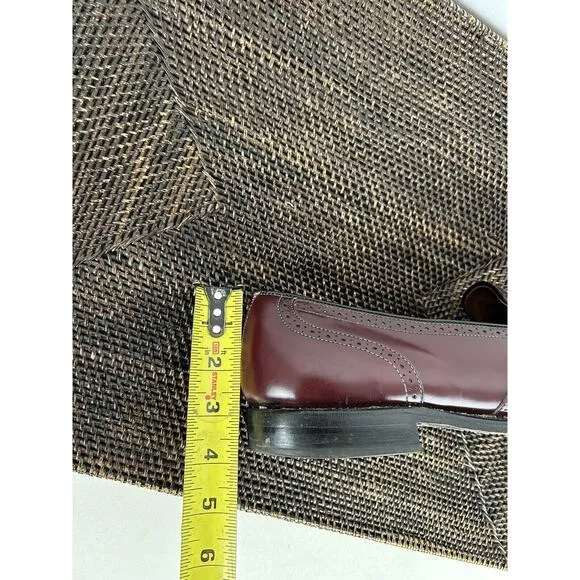 Allen Edmonds Auburn 4077 Slip On Loafers Tassel Wingtip Size 11.5 D Brown USA