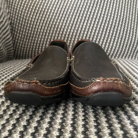 Allen Edmonds Boulder Black Slip On Loafers Men's size 10 1/2