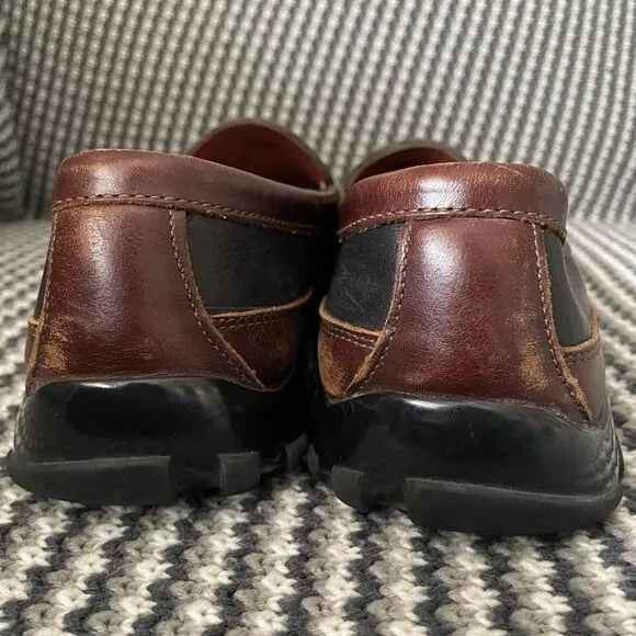 Allen Edmonds Boulder Black Slip On Loafers Men's size 10 1/2