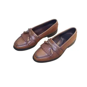 Allen Edmonds Chelsea Loafers Men's Size 11 D Light Brown Leather Slip On Tassel