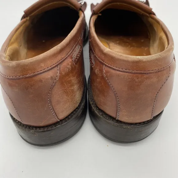 Allen Edmonds Cody Brown Leather Tassel Loafers 1849 Men’s Size 9.5 D