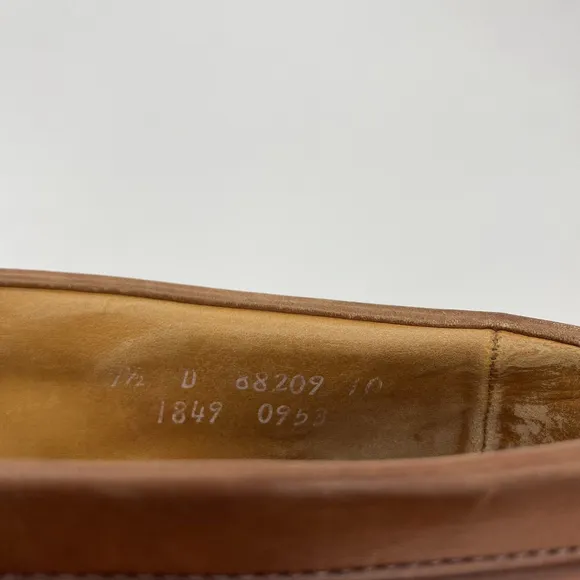 Allen Edmonds Cody Brown Leather Tassel Loafers 1849 Men’s Size 9.5 D