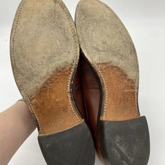 Allen Edmonds Cody Brown Leather Tassel Loafers 1849 Men’s Size 9.5 D