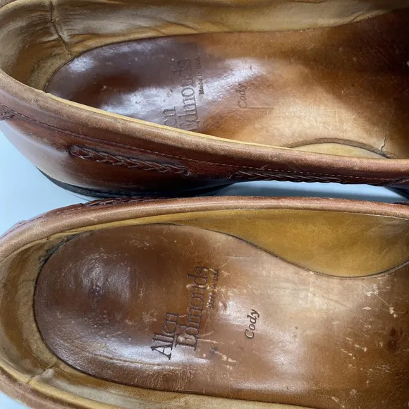 Allen Edmonds Cody Brown Leather Tassel Loafers 1849 Men’s Size 9.5 D