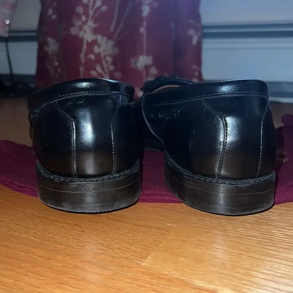 ALLEN EDMONDS LOAFERS CODY BLACK SIZE 14E