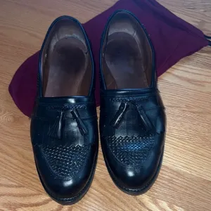 ALLEN EDMONDS LOAFERS CODY BLACK SIZE 14E
