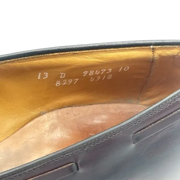 Allen Edmonds Loafers Men’s 13D Brown Dark Tassels “Grayson” 8297