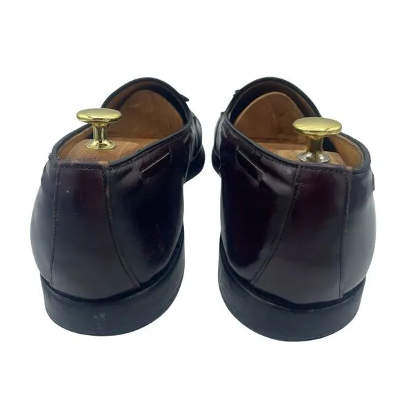 Allen Edmonds Loafers Men’s 13D Brown Dark Tassels “Grayson” 8297