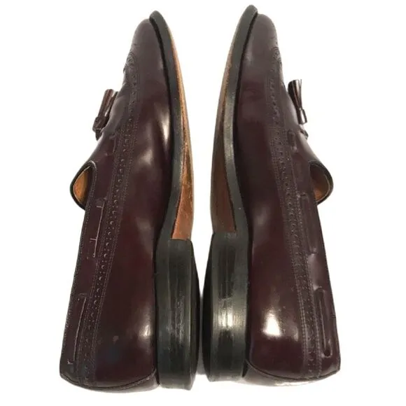 Allen Edmonds Manchester 8587 Burgundy Wingtips Men's dress shoes Size 11.5 c