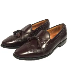 Allen Edmonds Manchester 8587 Burgundy Wingtips Men's dress shoes Size 11.5 c