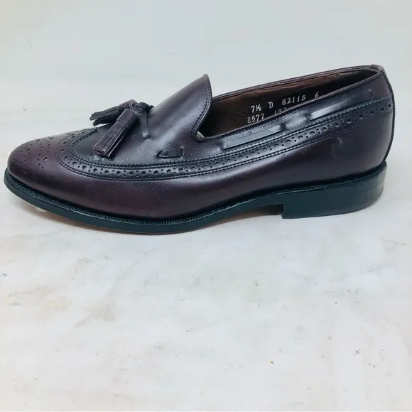Allen Edmonds Manchester Leather Wingtip Oxford Loafers