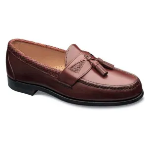 ALLEN EDMONDS Maxfield Brown Leather Slip On Loafers. Size 11