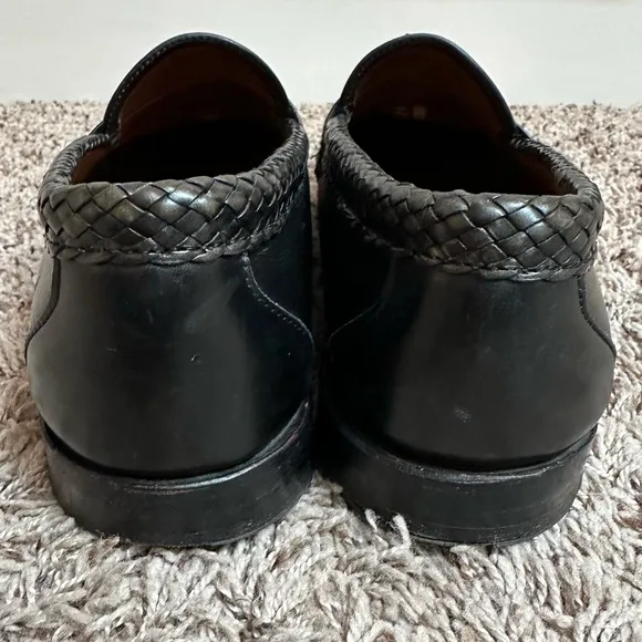 Allen Edmonds Maxfield Tassel Loafers Black Leather Size 11