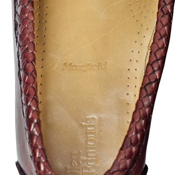 Allen Edmonds Maxfield Tassel Loafers Dress Shoe Brown Leather Size 11 E