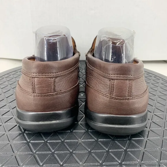Allen Edmonds Men Size 9.5 Shoes Brown Leather Slip On Loafers Miles Venetian