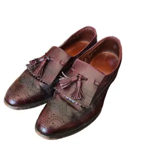 Allen Edmonds Men's Size 9 Leather Arlington Loafer Wingtip Tassel USA Made