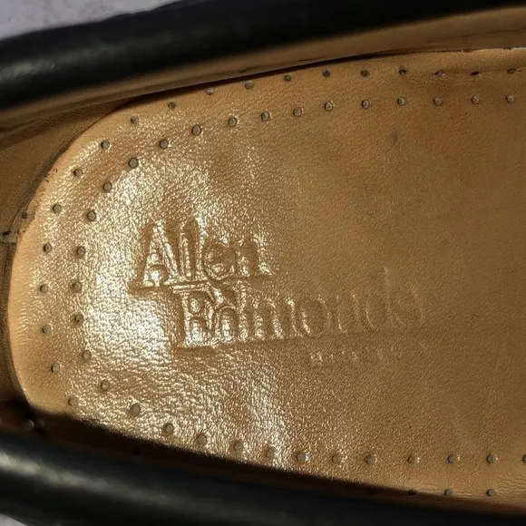 Allen Edmonds Men’s Woodstock Kiltie Tassel Leather Loafers Size 9C Black