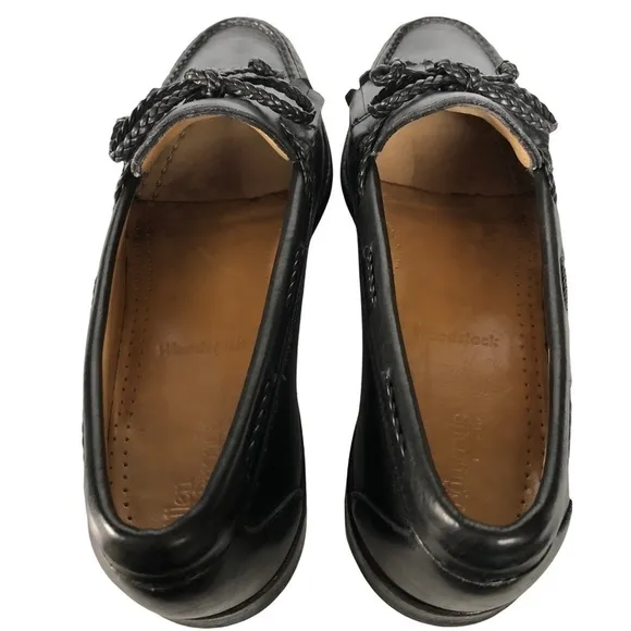 Allen Edmonds Men’s Woodstock Kiltie Tassel Leather Loafers Size 9C Black