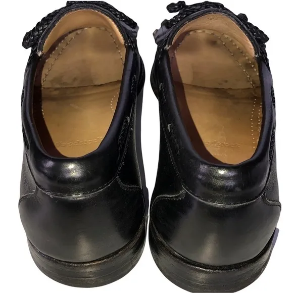 Allen Edmonds Men’s Woodstock Kiltie Tassel Leather Loafers Size 9C Black