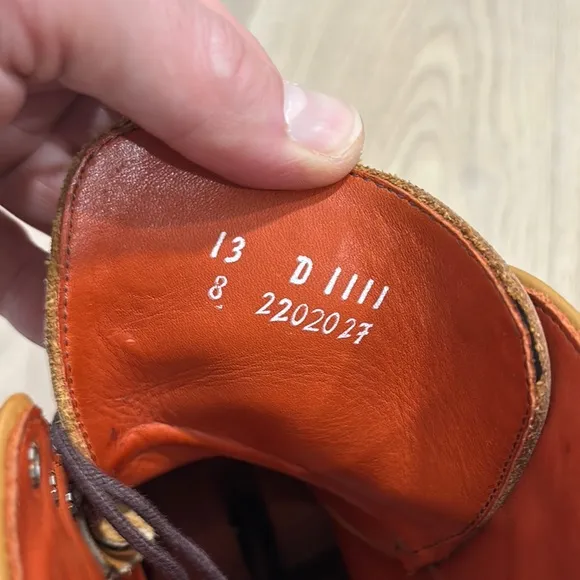 Allen Edmonds Tan Wingtip Brogue Boots