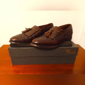 Allen Edmonds wingtip tassel loafers
