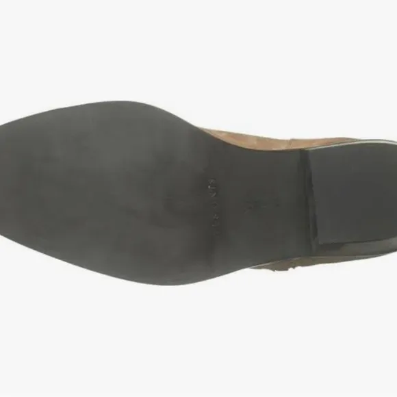 AllSaints Carlotta Western Suede Side Zip Ankle Boots. NEW WITHOUT TAGS SUZE 39