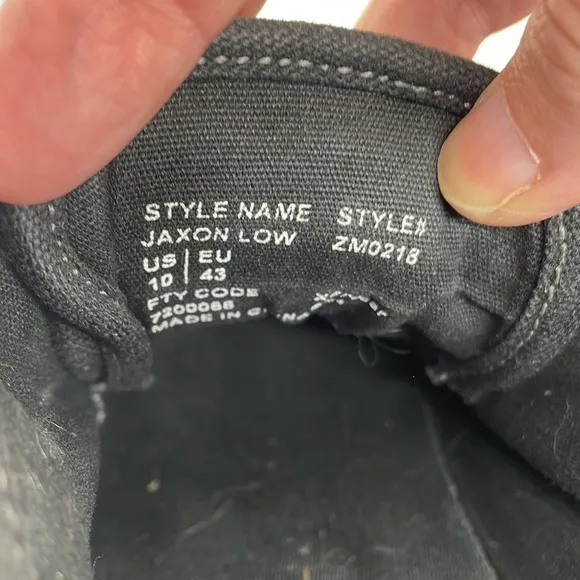 ALLSAINTS Jaxson Low Sneakers Mens 10
