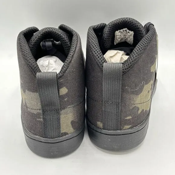 Altama Men's MARITIME ASSAULT MID #333051 Sz 9W Black Canvas Tactical Shoes