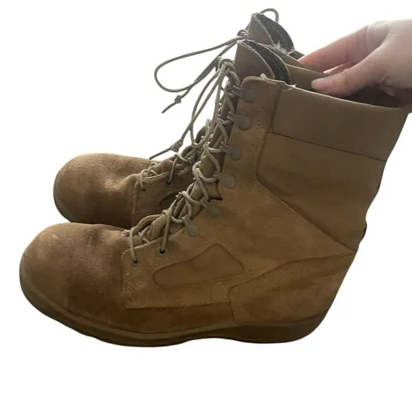 Altama Men's Size 11.5 W Leather Suede Desert Military Lace Up Combat Boots